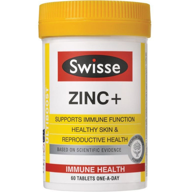 Swisse Zinc ເມັດເສີມສໍາລັບການຖືພາຄໍາ