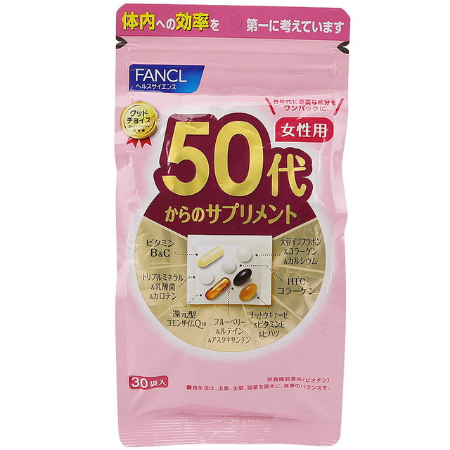 FANCL Multivitamin ຊຸດໂພຊະນາການຂອງແມ່ຍິງ