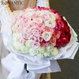 2020 Оригинальный бутик 99 Роза Красивый арх -подобный цвет, соответствующий букету, день рождения любовь Пекин Пирс Цветы Экспресс