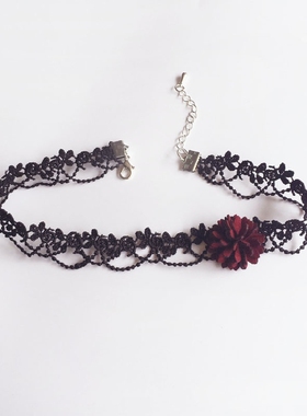 choker樱花森系仙气少女颈带项链