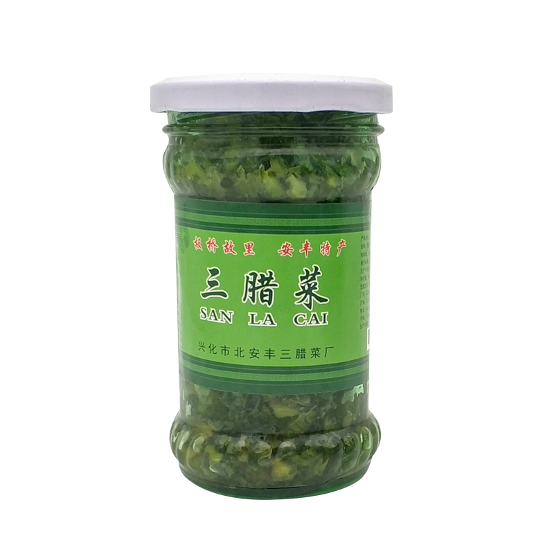 兴化三腊菜2024安丰特产大丰野麻菜咸菜下饭榨菜配粥芥末小辣酱菜 - 图3