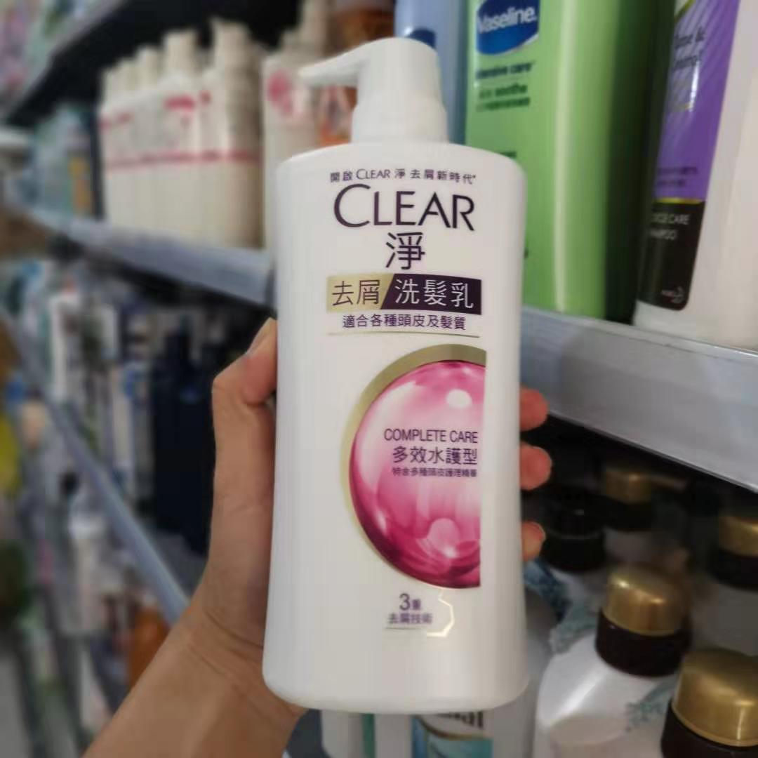 香港采购 CLEAR清扬洗发水女士去屑控油洗发露乳止痒薄荷白瓶正品 - 图2