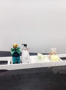 样板房间装饰摆件卫生间浴室陈列摆设道具洁具店毛巾架浴缸置物架