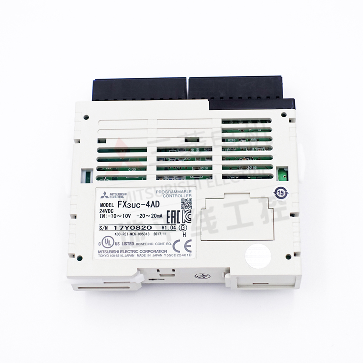 三菱PLC模拟量FX3U 3UCFX2N 3A2AD4AD4DA8AD232IF TC PT 1PG-E - 图1