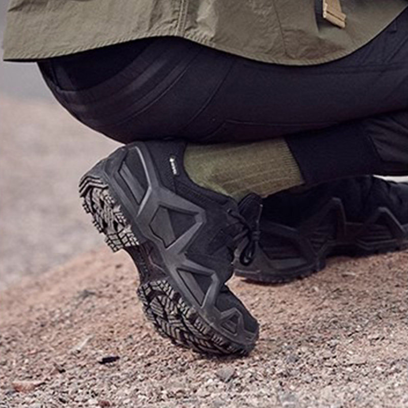 LOWA登山鞋男女山型打野靴MK2低帮作战GTX防水透气防滑户外徒步鞋 - 图0