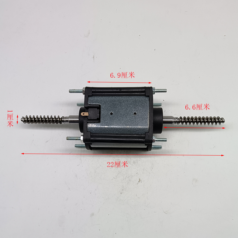 按摩椅电机50S-10按摩垫按摩靠垫直流马达DC24V双头电机 按摩配件 - 图2