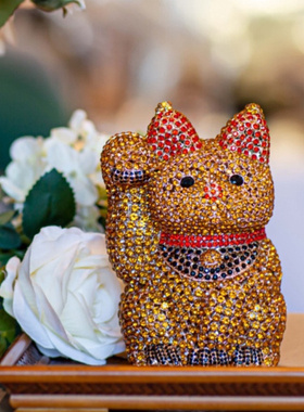 满钻桌面摆件晚包本尼家装饰时尚