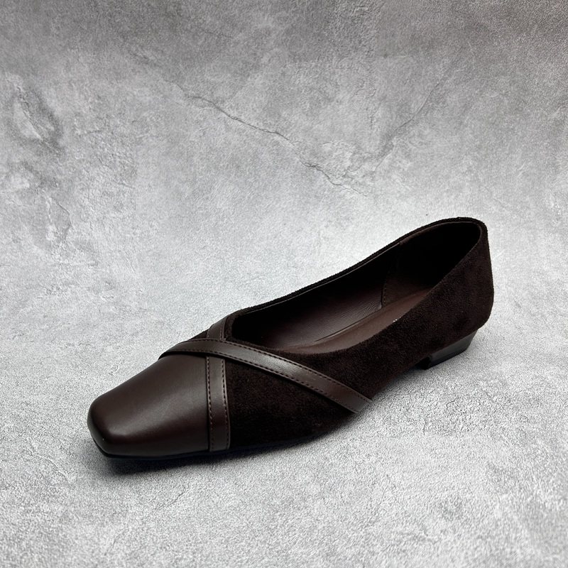 2026春季新款女鞋超纤低跟休闲深口套脚舒适百搭软底透气女单鞋,淘宝优惠券,粉丝福利购,淘宝优惠卷