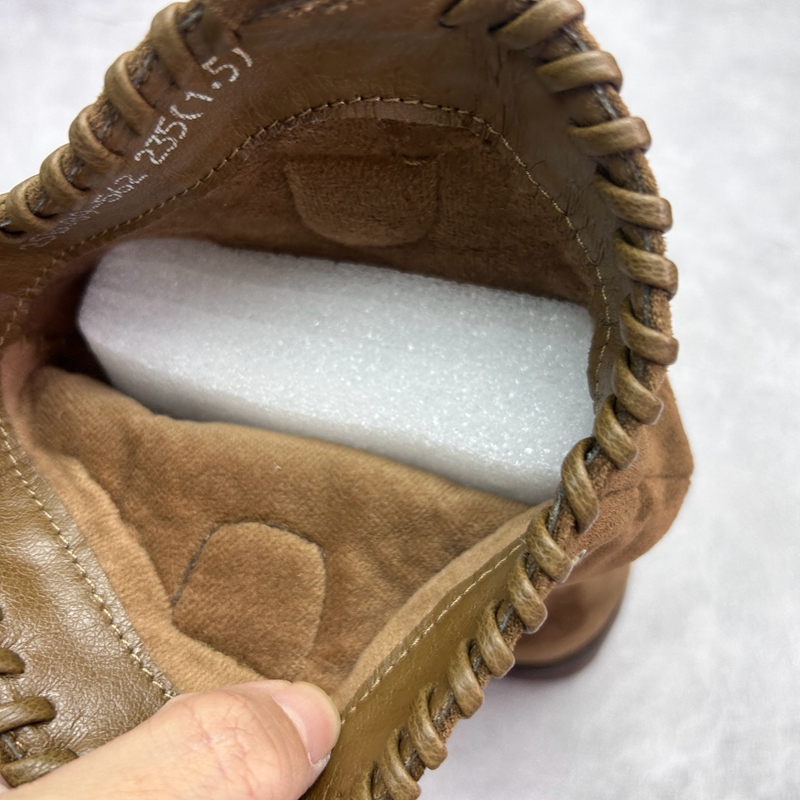 工厂2025秋季新款女鞋断码超纤高粗跟圆头短靴时尚女靴子马丁靴 - 图3