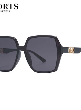 2024新款PORTS宝姿太阳镜 女款大框时尚优雅遮阳高清墨镜PSF24302