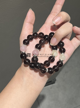 甜酷本色冰曜石柠檬黄紫马粉