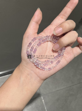 铃兰天然紫水晶叠戴款