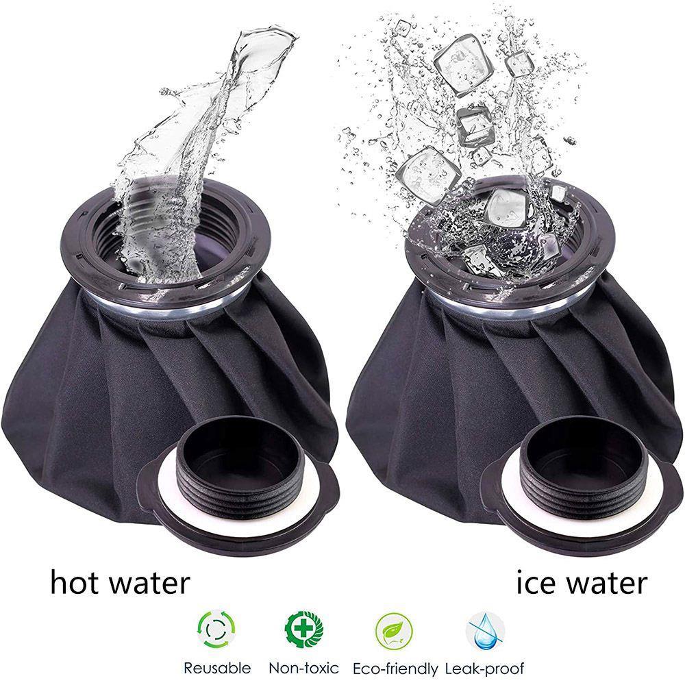 Reusable Ice Pack Cold Hot Water Compress Bag Kids Teenagers - 图0