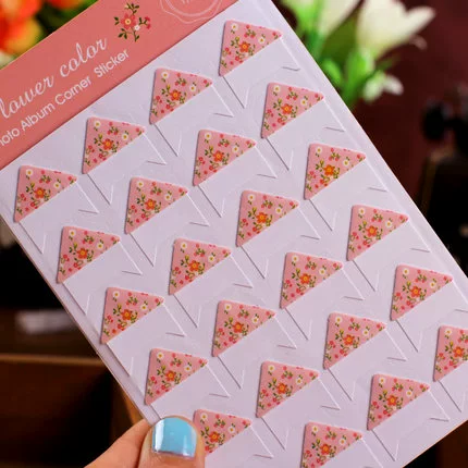 Jimmy Rabbit HardCover версия DIY Альбом Фото фото фаза угловой фото фото фиксированные пасты угловые наклейки на цветочные угловые