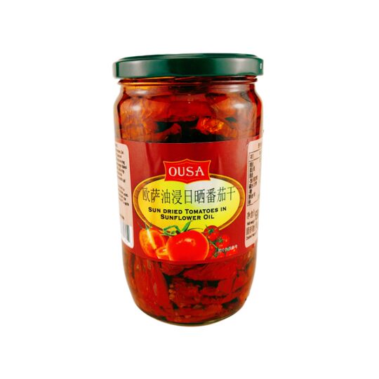 Italian Osage sun-dried tomatoes in oil 690g