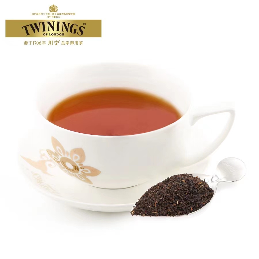 波兰进口TWININGS川宁进口英式早餐红茶500g罐散茶铁罐装早餐茶 - 图1