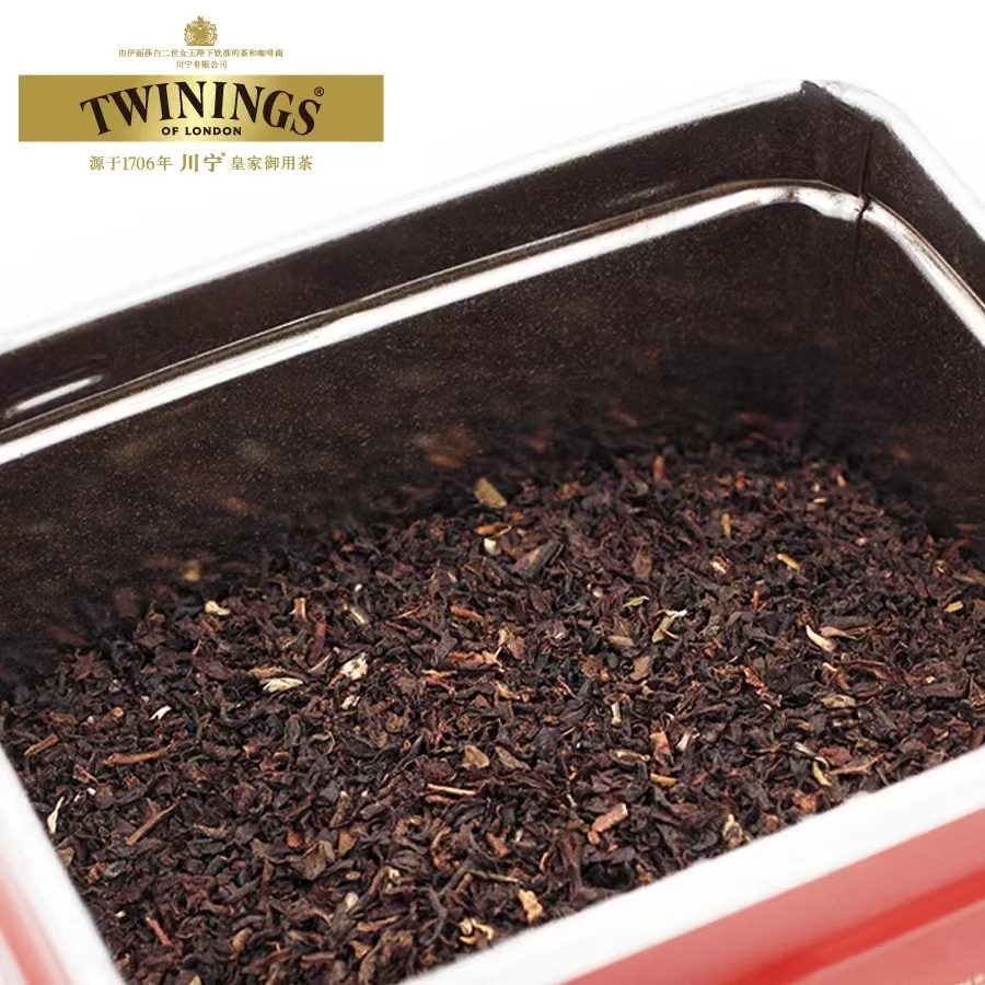 波兰进口TWININGS川宁进口英式早餐红茶500g罐散茶铁罐装早餐茶 - 图2