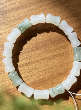 天山翠竹节diy配件节节高升百搭手链项链配件