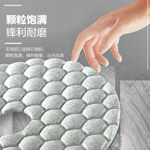 石材磨边干磨片陶瓷砖大理石英石花岗岩倒角线条修边打磨抛光神器 - 图2