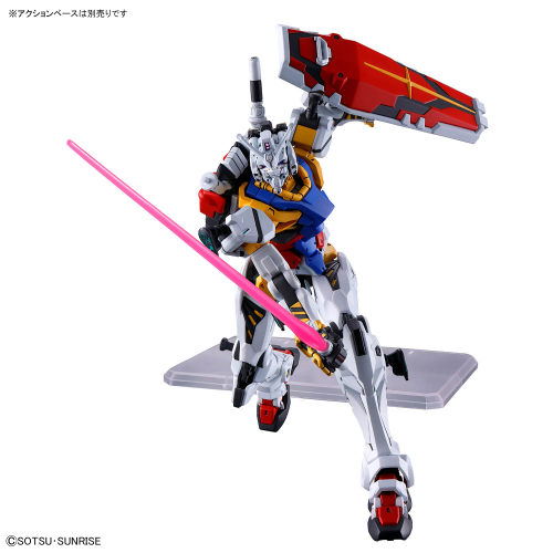 现货 万代 HG 1/144 白高达 G跨时 高达G夸克斯 GQ 拼装模型 - 图2