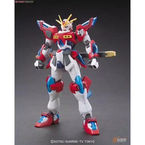 预定 万代 HGBF  043 1/144创战 燃烧 爆热神 神木燃焰 260303055 - 图0