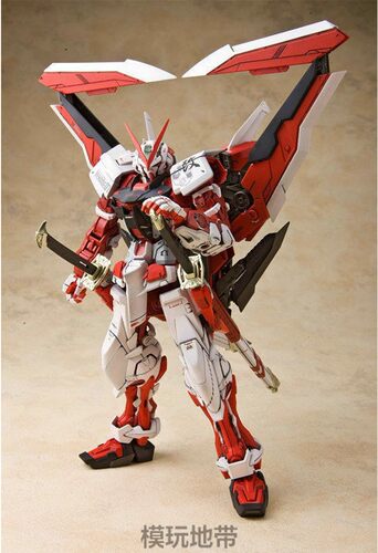 现货 万代 MG 129 红异端 改 Astray Red红迷茫红色异端 拼装 - 图3