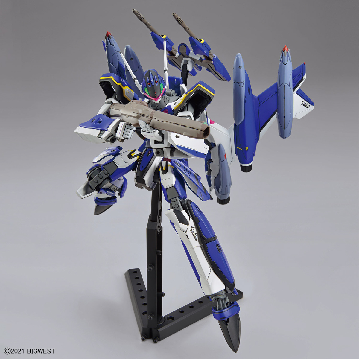 现货万代 HG 1/100超时空要塞F YF-29麦克斯机拼装模型-图1