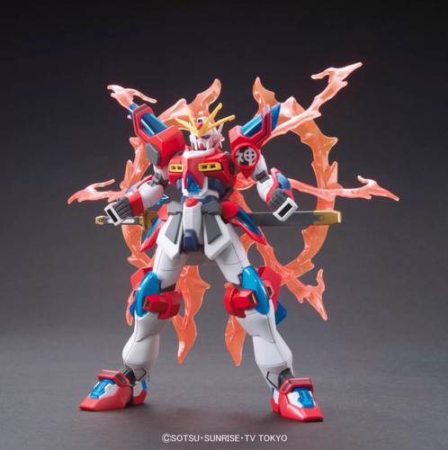 预定 万代 HGBF  043 1/144创战 燃烧 爆热神 神木燃焰 260303055 - 图2