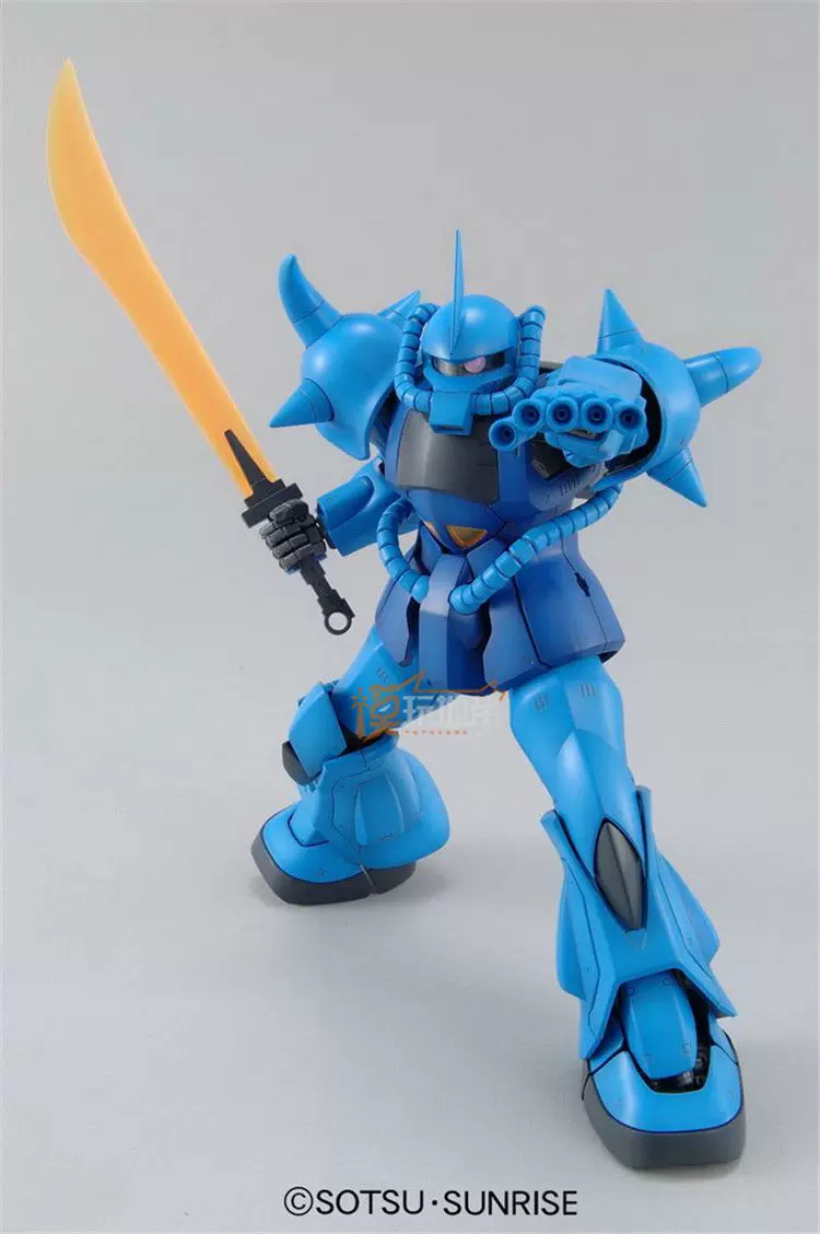 Spot Bandai MG 120 1/100 MS-07B Gouf Tiger 2.0 Gundam