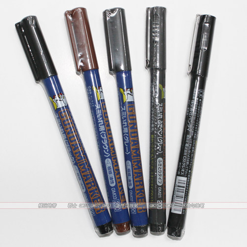 郡士GM01/GM02/GM03/GM20/GM21高达钩线/勾线/渗线笔 油/水性 - 图3