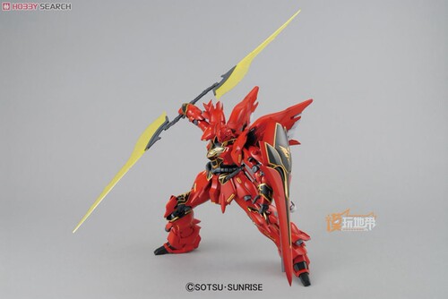 现货 万代 MG 1/100 Sinanju 新安州 新安洲带火箭炮 HD OVA动画 - 图1