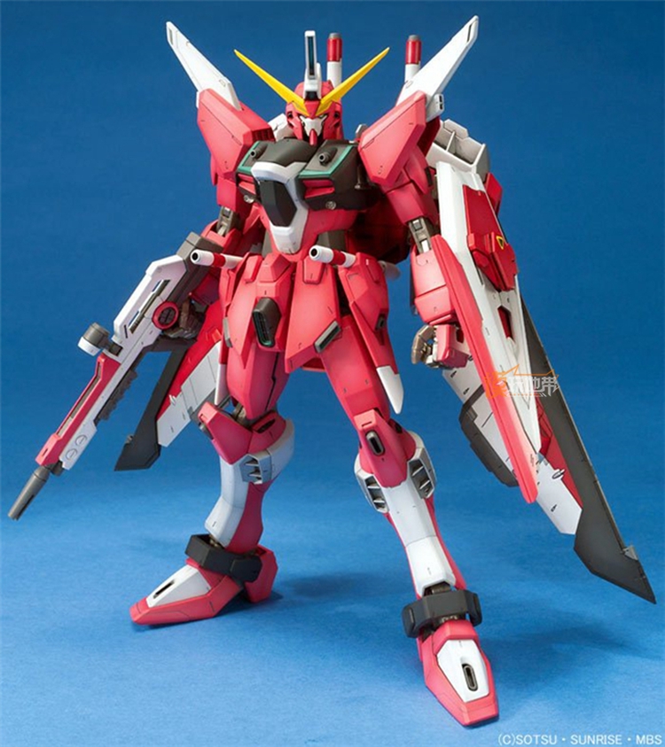 现货万代 MG 1/100 Infinite Justice ZGMF-X19A无限正义高达-图0