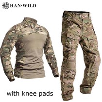 2021 new camouflawry tactical camouflak suit mens dark night CS conserved female pure cotton high elastic 4-generation agent frogs