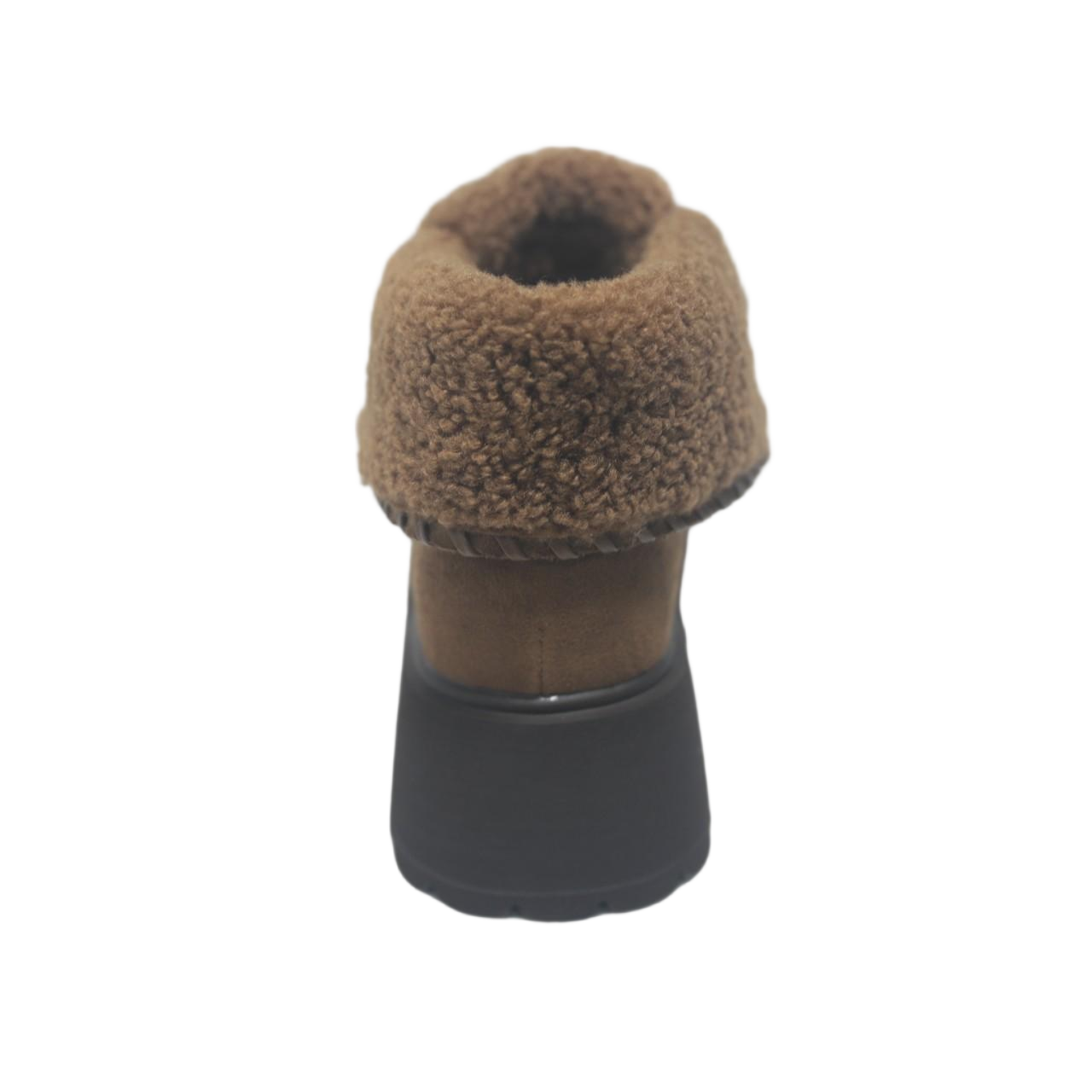 珂卡芙2025新翻毛毛绒雪地靴女冬季加绒保暖厚底百搭棉靴商场同款,淘宝优惠券,粉丝福利购,淘宝优惠卷