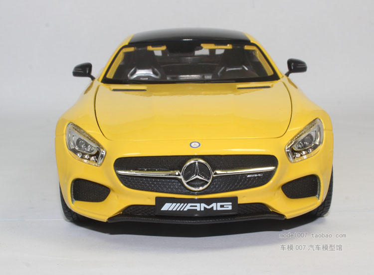 美驰图maisto 1:18奔驰AMG GT仿真合金汽车模型生日礼品-图1