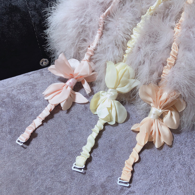 Balor ice silk satin bow halter ສາຍຄໍ