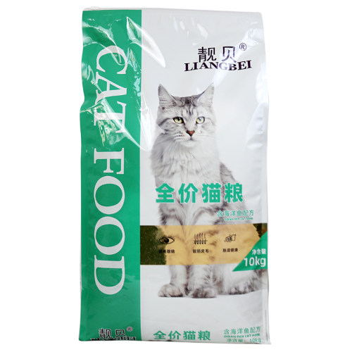 靓贝猫粮10kg海洋鱼成猫幼天然10斤粮干粮英短美短20斤 - 图3