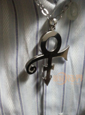 prince吊坠纯银项链雌雄