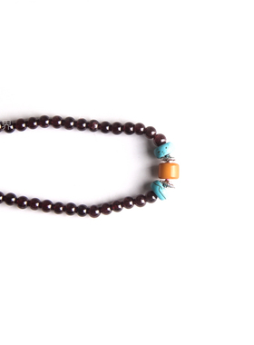 纯天然石榴石多层手串珠