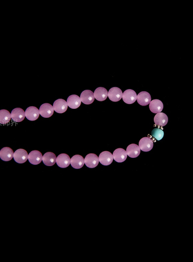 纯天然紫罗兰多层通用手串珠