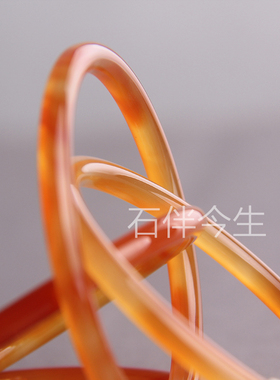 包邮巴西天然玛瑙手镯美观圆窄条