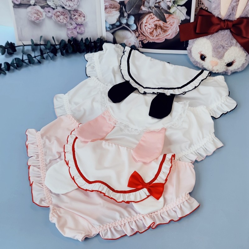 41411小葱内衣少女甜美牛奶丝兔耳朵低腰三角裤舒适包臀舒适透气,淘宝优惠券,粉丝福利购,淘宝优惠卷