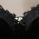 Lace splicing plus velvet bottoming hanging