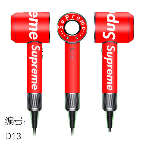 Dysondiy全包保护贴膜专用戴森吹风机贴纸简约风筒磨砂防刮贴纸-图3