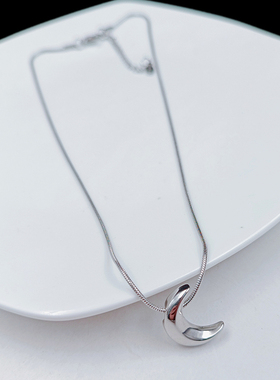 钛钢简约男女时尚项链锁骨链