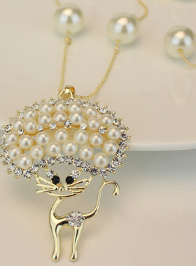 复古装饰项链配饰女潮日韩长款