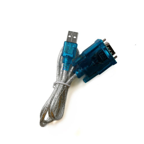 USB转RS232/9针串口转换线 HL340芯片 USB转串口线 USB公头转9针 - 图1