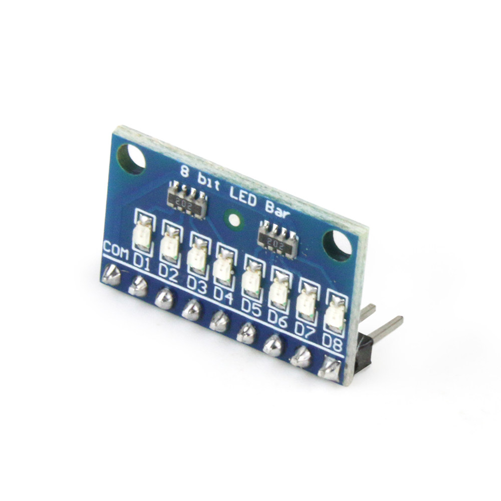 3.3V/5V/12V/24V通用 8位共阳极阴极 LED指示灯模块 可插面包板上,淘宝优惠券,粉丝福利购,淘宝优惠卷