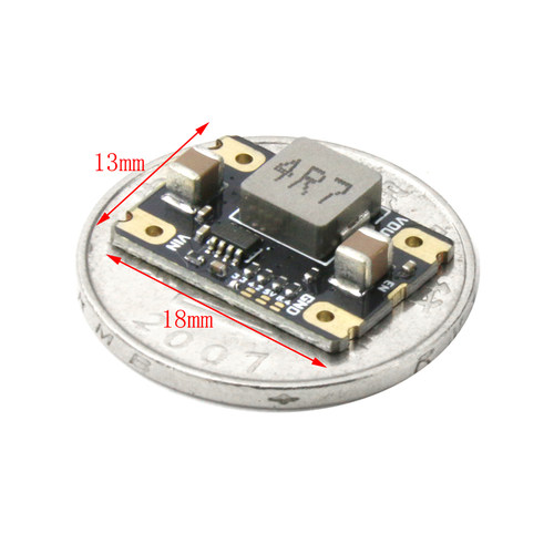 DC降压电源模块12V输入6.5V-16V转输出3.3V/4.2/5/8.4V 稳压板4A - 图2