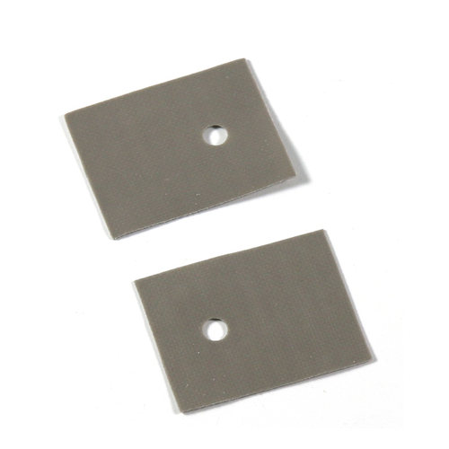 (30片)绝缘硅胶导热片矽胶片 TO-3P有孔20*26mm 散热器隔离片垫片 - 图3